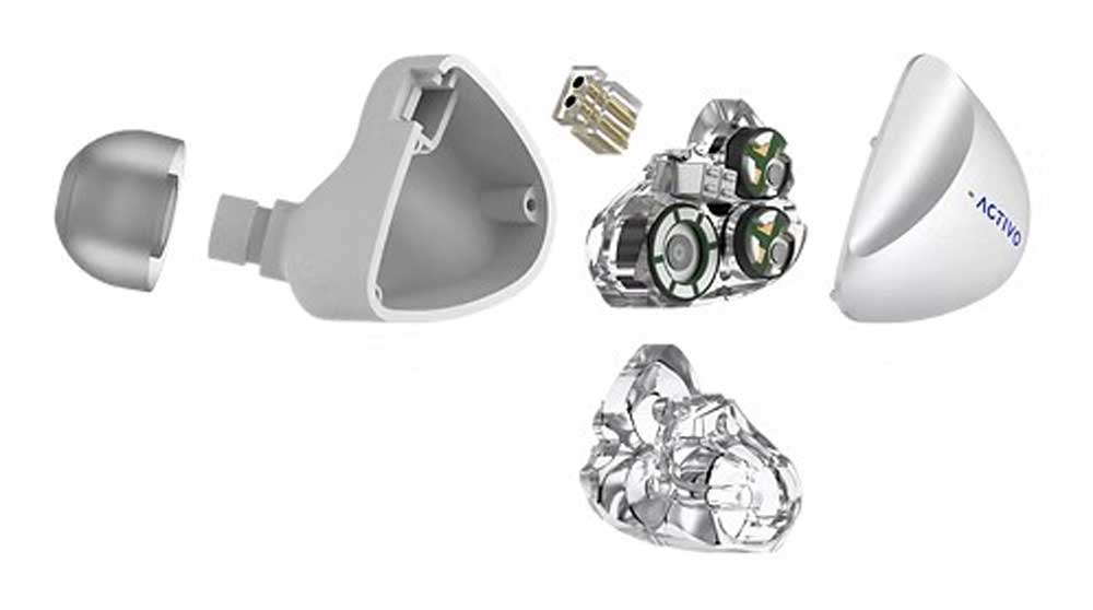 画像2: ACTIVOの人気IEM「SCOOP」に精悍なブラックモデル「ACTIVO SCOOP Black」が登場。USB-C接続も可能