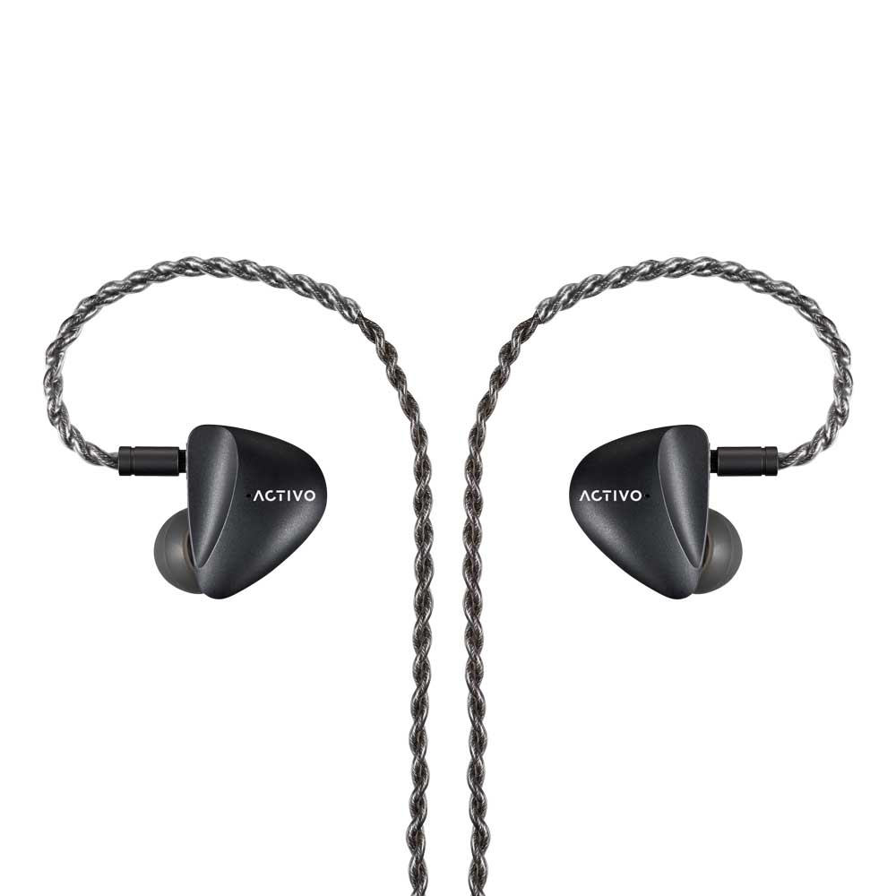 画像1: ACTIVOの人気IEM「SCOOP」に精悍なブラックモデル「ACTIVO SCOOP Black」が登場。USB-C接続も可能