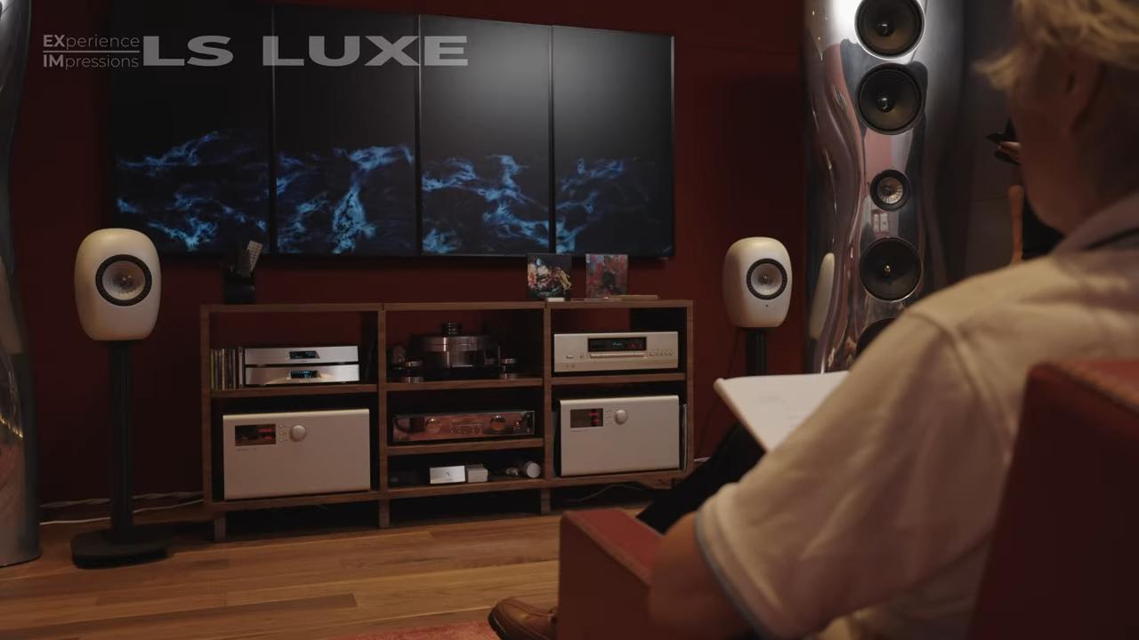 画像2: 【動画】ラグジュアリーで高品位なKEFの最新アクティブスピーカー「LS LUXE」