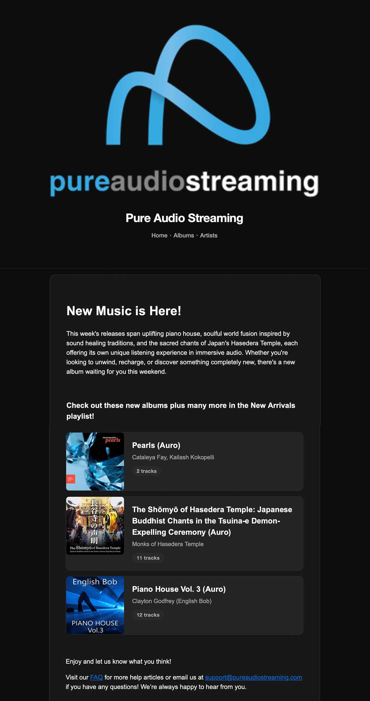 画像: 今年8月から、Pure Audio StreamingのWOWOWコンテンツとして「長谷寺の声明」の配信がスタートしている