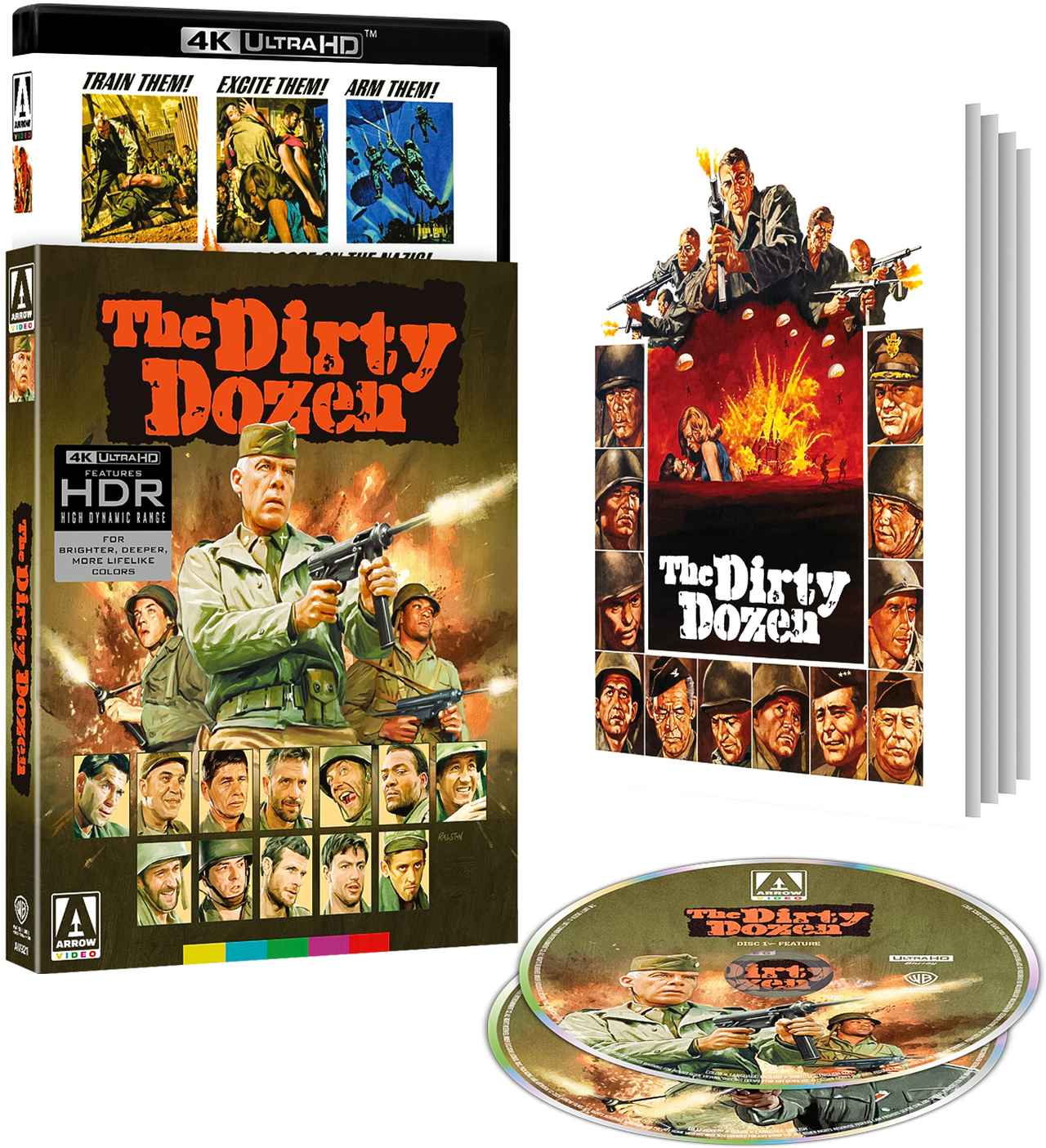 画像: THE DIRTY DOZEN - 4K UHD BLU-RAY with DOLBY VISION 4K DIGITAL RESTORATION