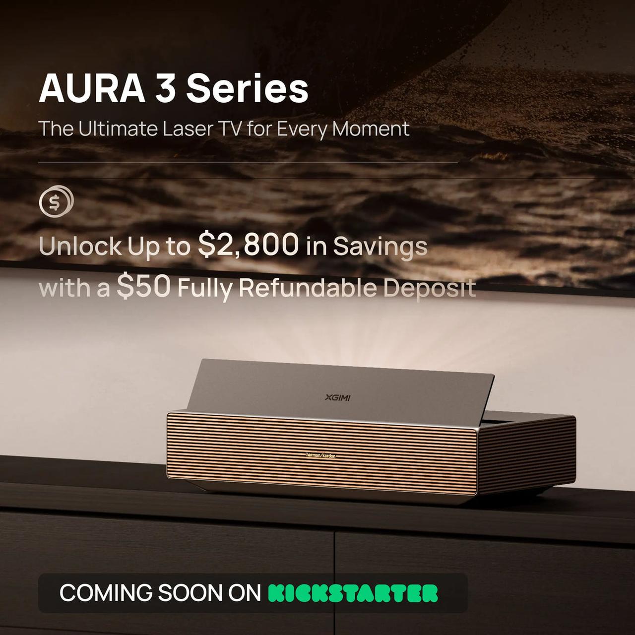 画像: XGIMI AURA 3 Series Deposit Reservation | Deposit $50, Unlock $200 Off
