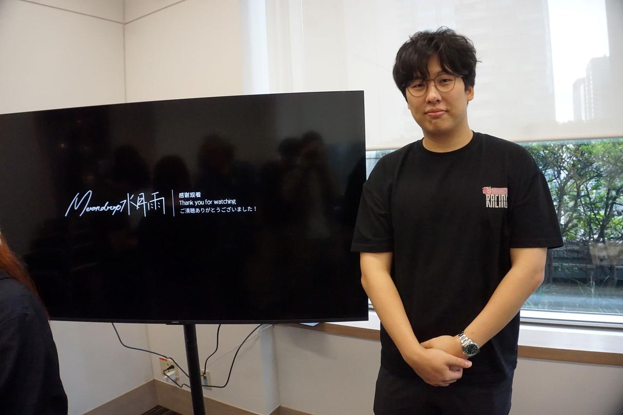 画像: MOONDROP代表取締役・開発部担当の鄭 瀚鵬(水月)氏