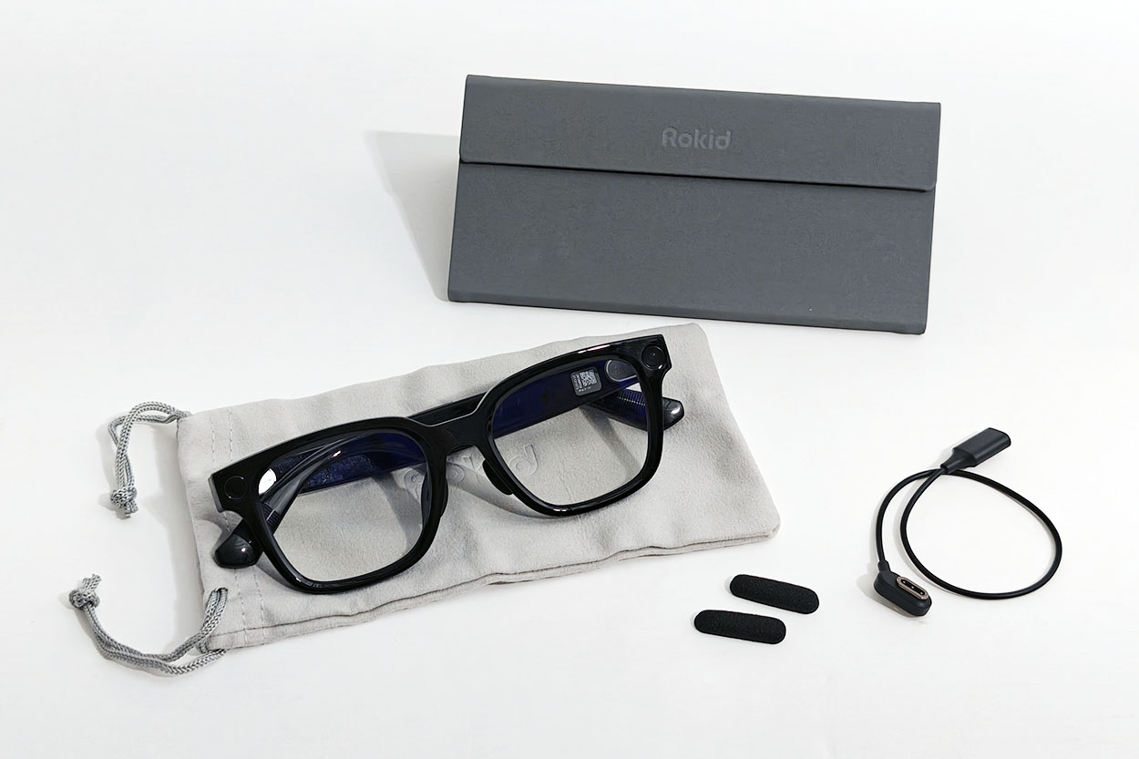 画像2: ChatGPT・Geminiを搭載したRokidのAIグラス。今度のモデルは、ディスプレイ非搭載ながら実用的に使えるモデルだ!