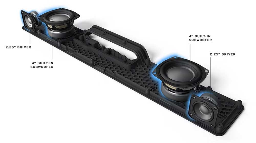 画像2: Klipsch、Dolby Atmos対応のサウンドバー「Flexus Core 100」をティアックストアにて発売