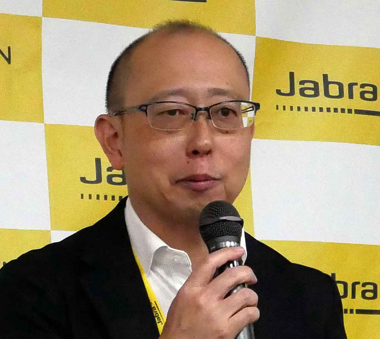 画像: GN オーディオジャパン エンタープライズ営業部 部長の藤由龍矢氏