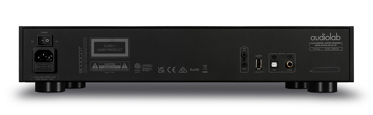 画像2: audiolabのCDトランスポート「9000CDT」が10月10日に発売される。CDディスクに加え、USBに保存したMP3、WMA、AAC、WAVの再生も可能