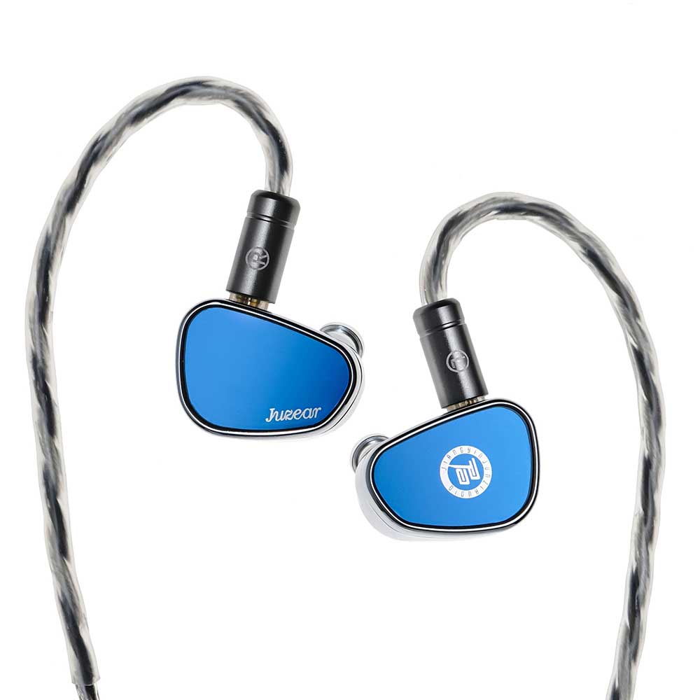 画像1: Juzearから、ブルーのフェイスプレートが印象的な新作IEM「Nimbus」が発売。3種類の音響ノズルで好みのサウンドに