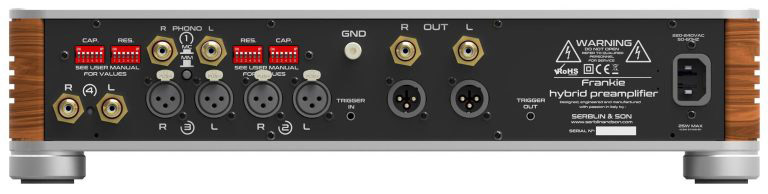画像: 「Frankie hybrid preamplifier」の主なスペック