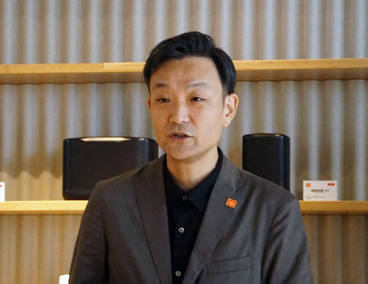 画像: 2026年新製品について、ハーマンインターナショナル マーケティング部 シニアマネージャーの濱田直樹さんが解説してくれた