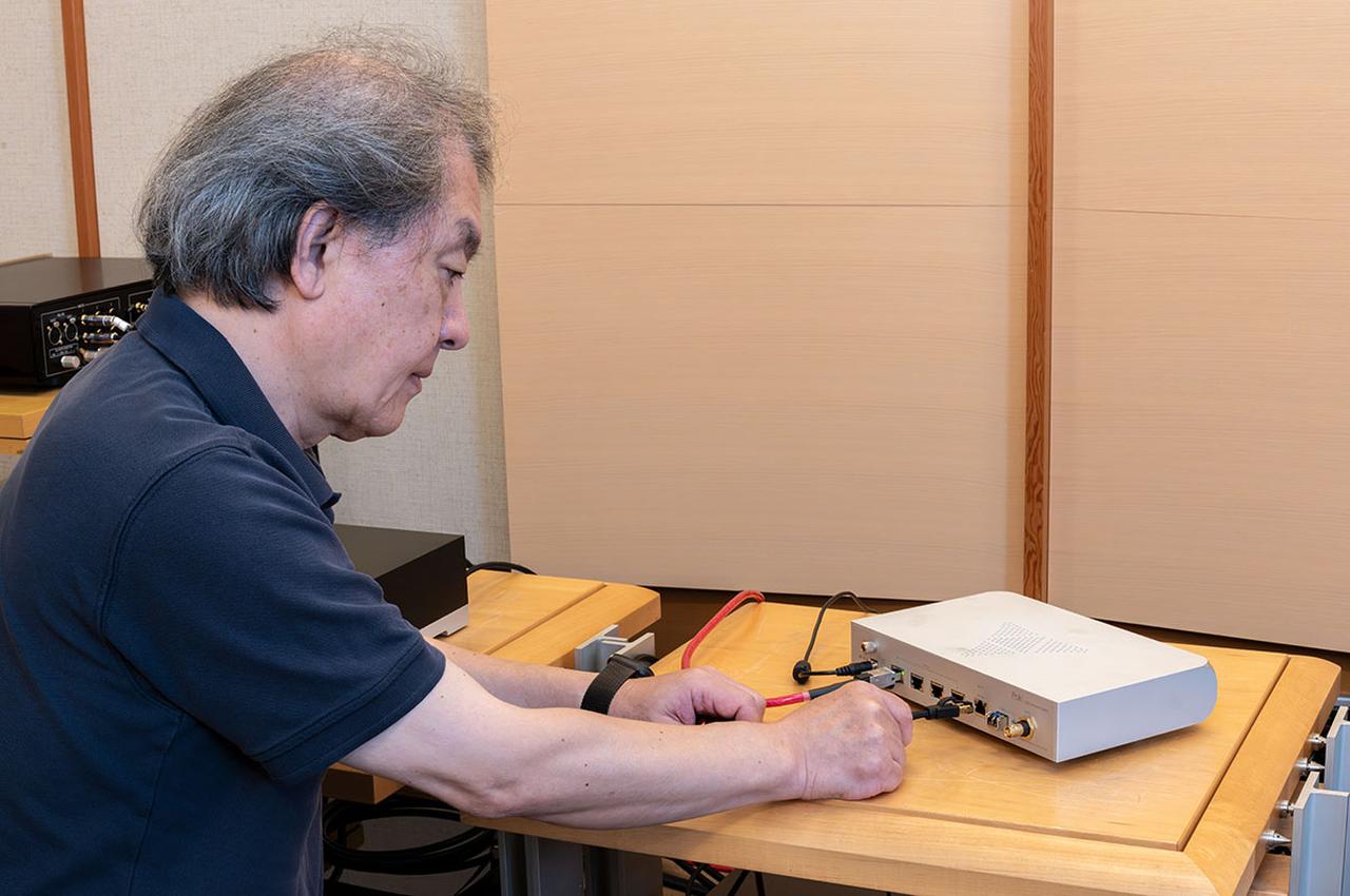 画像: YM302とPokiの間を、Zen ZoneデザインのLAN端子やSFP端子でつなぐことで、音がどう変化するか確認した