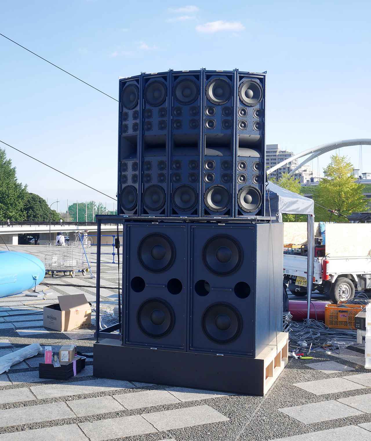 画像: TOHOシネマズ仕様のフロントスピーカー