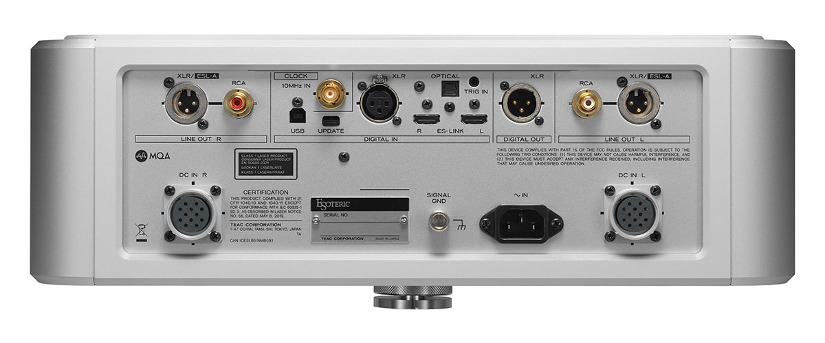 画像2: エソテリック、次世代 DAC 搭載一体型SACD/CD プレーヤーのフラッグシップ モデル「Grandioso K1XE」 と外部強化電源ユニット「Grandioso PS1XE」を発売