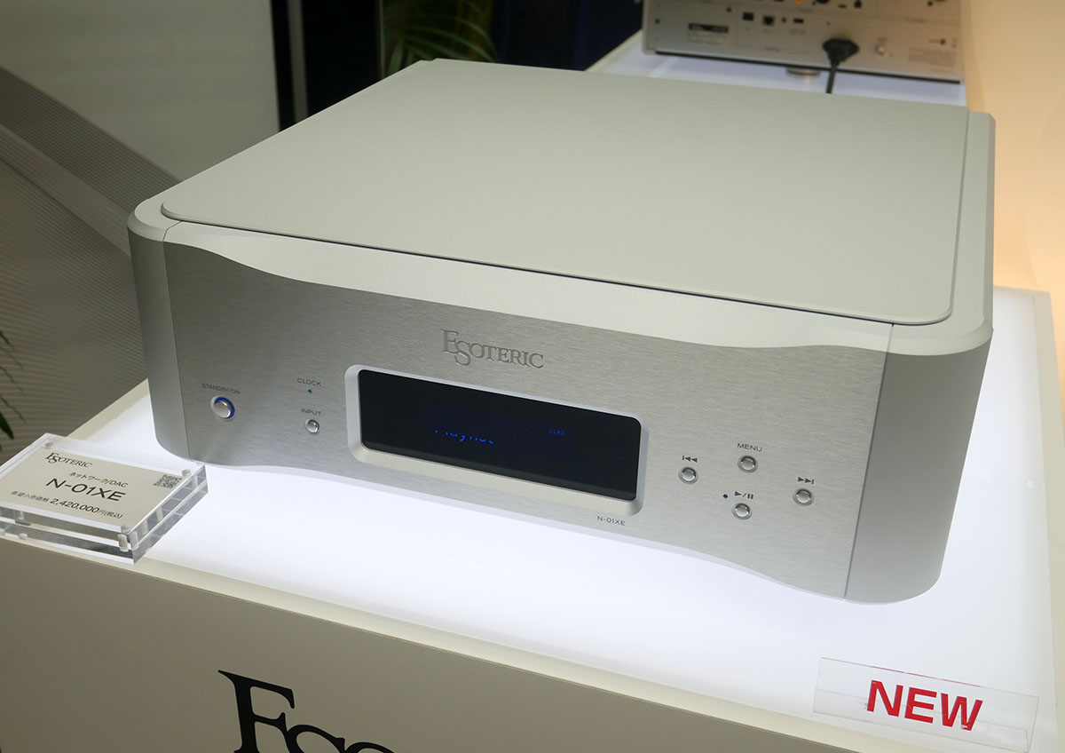 画像: ネットワーク/DACの「N-01XE」