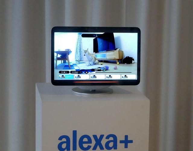 画像: 鈴木氏の自宅に設置したペットカメラで撮影した愛犬の様子も、Alexa+に話しかけるだけですぐに表示された