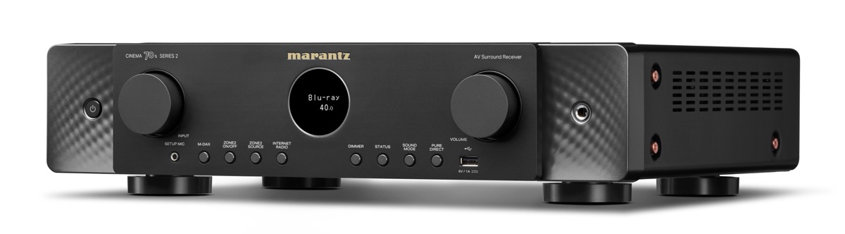 画像1: 「Marantz CINEMA 70s SERIES2／CINEMA 60 SERIES2」美しい意匠と本格の音の両立！スリムデザインと充実内容の2モデルで登場した7.2ch再生対応のマランツ製最新世代AVセンター【Special Review】