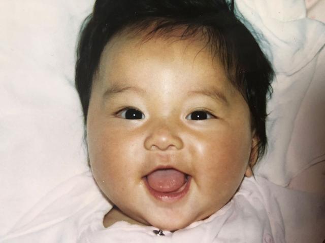 画像: ▲生まれたばかり、梅干しのような私