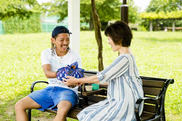 画像1: 懐かしい牛乳パックのお弁当箱