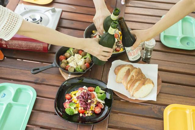 画像6: BBQのいいとこどり!野菜も肉ももりもり食べられるランチコースを楽しむ