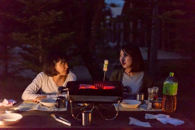 画像1: あっという間に、あたりは夜に