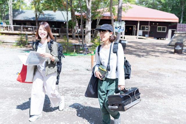 画像5: 軽井沢で1泊2日の常設テント泊!