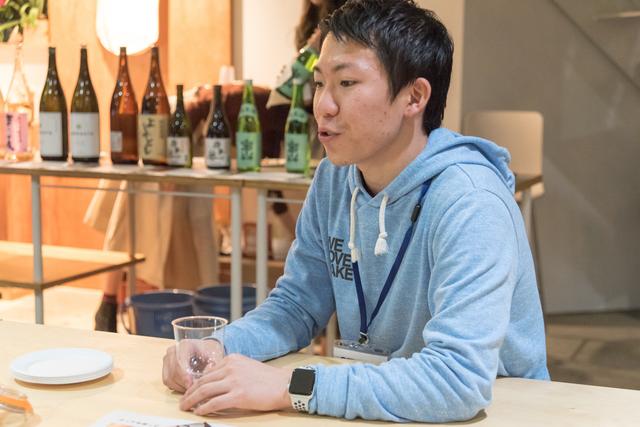 画像: saketaku公式日本酒鑑定士、志村さん