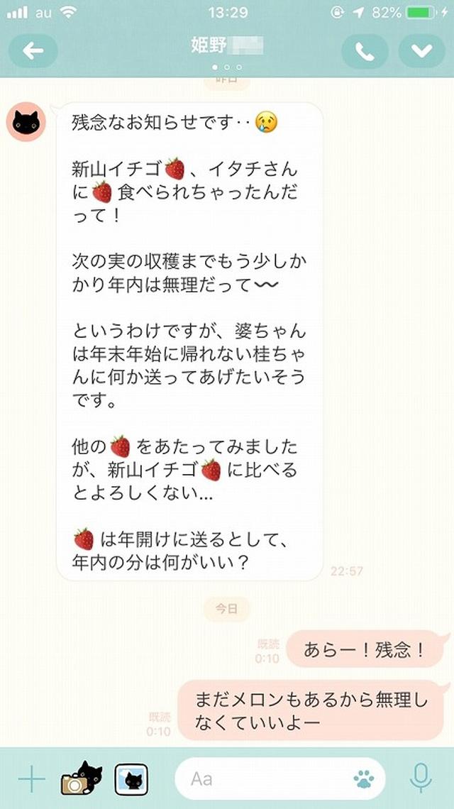画像7: お母さんに「ありがとう」とLINEしてみた。姫野桂