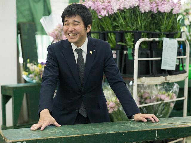 画像: フローラルイベント事業本部本店業務部 小鎚健さん