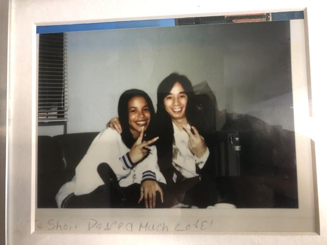画像: 16歳のAaliyah
