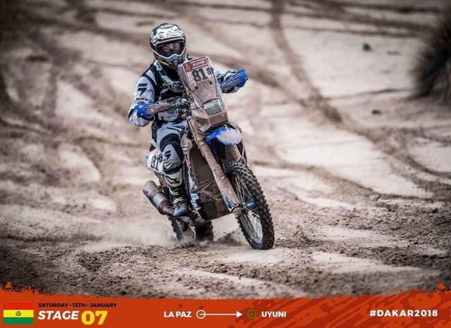 画像1: 日本人ライダー風間晋之介選手は総合52位で健闘中
