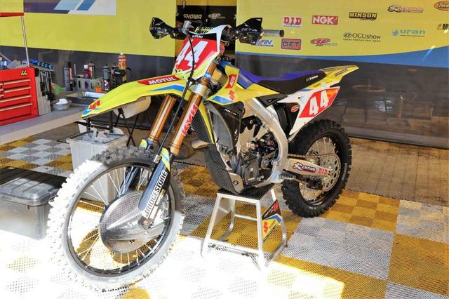 画像: 2017年全日本モトクロス第8戦 #44小島庸平のRM-Z450WS