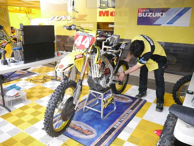 画像: 2015年全日本モトクロス第3戦 #44小島庸平のRM-Z450WS 小島はこの年チャンピオンを獲得