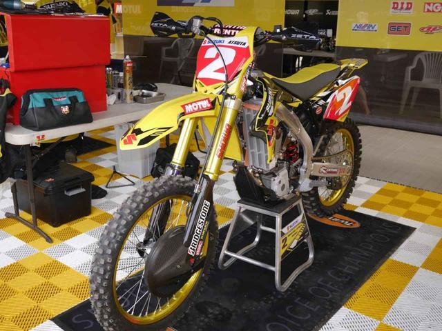 画像: 2016年全日本モトクロス第2戦 #2熱田孝高のRM-Z450WS