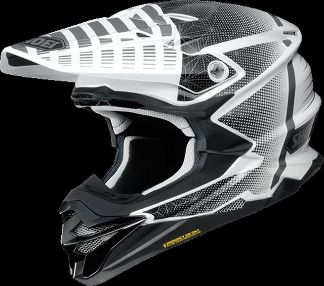 画像: SHOEI VFX-WR BLAZON TC-6(WHITE/BLACK)