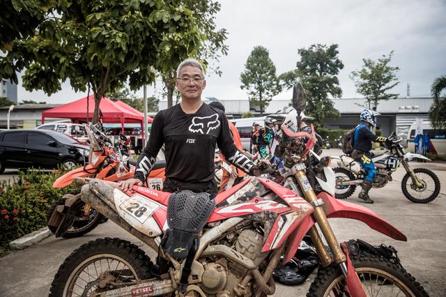 画像1: CRF250Lで参戦している熊田さんに聞く