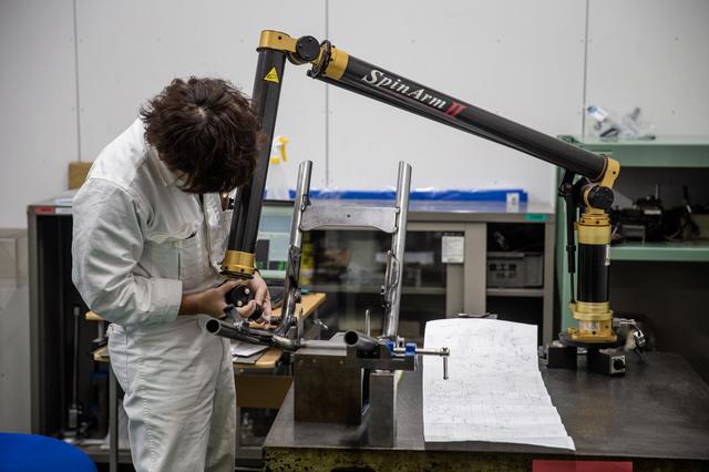 画像: フレームは、各部パーツを作ってホンダで組み立て