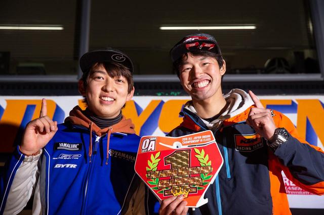 画像: JEC2018 IBチャンピオンの保坂修一(写真左)、 IAチャンピオンの前橋孝洋(写真右)