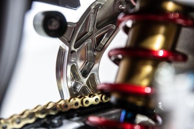 画像2: CRF250Rのフレームに SHINDENのモーターをダウンサイジングしてフィッティング