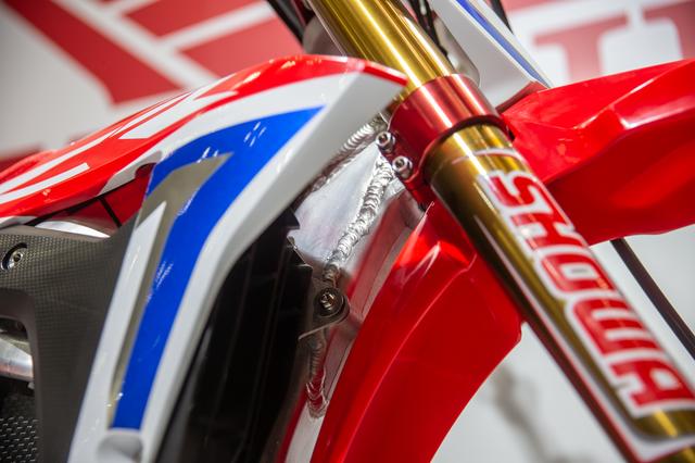 画像5: CRF250Rのフレームに SHINDENのモーターをダウンサイジングしてフィッティング