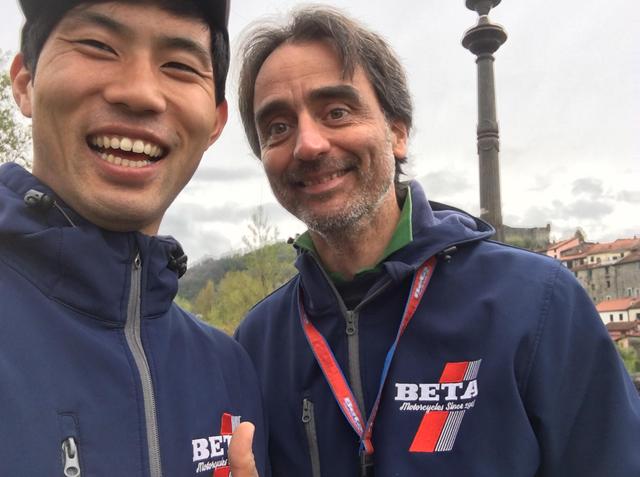 画像3: イタリア選手権にもサポートで行ってます