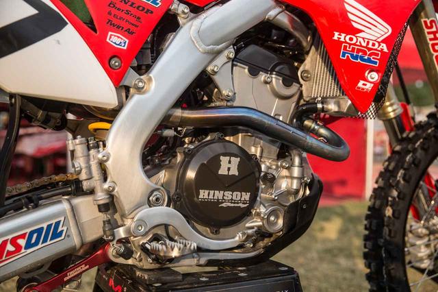 画像2: ロレッタリンMX番外編、アムゾイルホンダ・下田丈のCRF250R