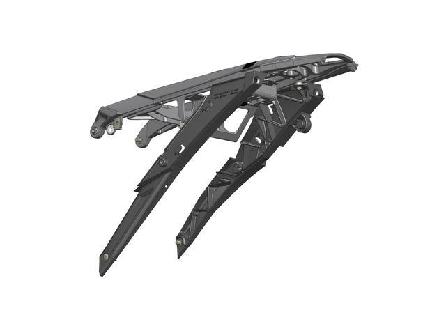 画像1: 100%樹脂化されたサブフレーム