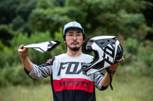 画像2: FOX V1ヘルメット プリ