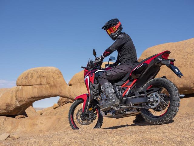 画像: ますます本格化するCRF1100Lアフリカツイン。