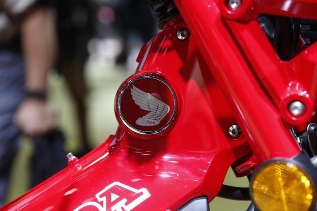 画像: ホンダバイクの象徴ウイングマーク