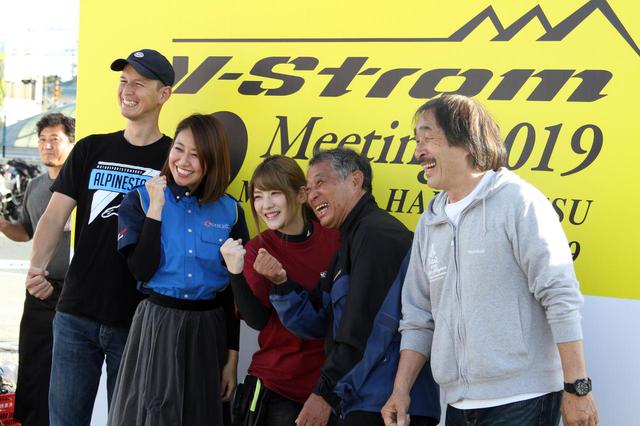 画像: 左から、ノア・セレンさん、高橋友希さん、上矢えり奈さん、賀曽利隆さん、風間深志さん。