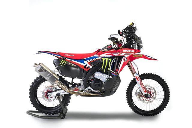 画像: ダカールを走るHRC CRF450RALLY、最新型