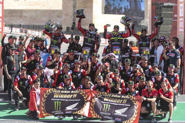 画像: 栄光を掴んだ2020Team HRC