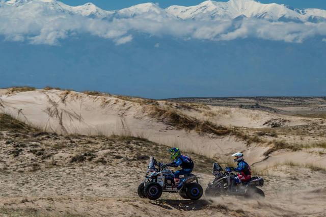 画像: MOTOと同じくステージ12のマラソンステージがキャンセルになったATV部門のクアッド。バギータイプの4輪もダカールラリーに出場している。