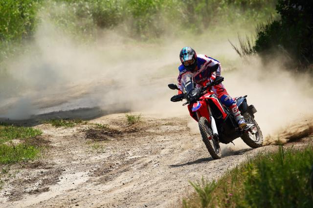 画像: CRF250ラリーが激変、TRICサスに新しい仲間